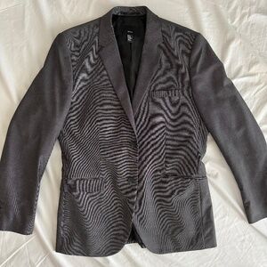 H&M suit jacket 42R mens gray 9/10